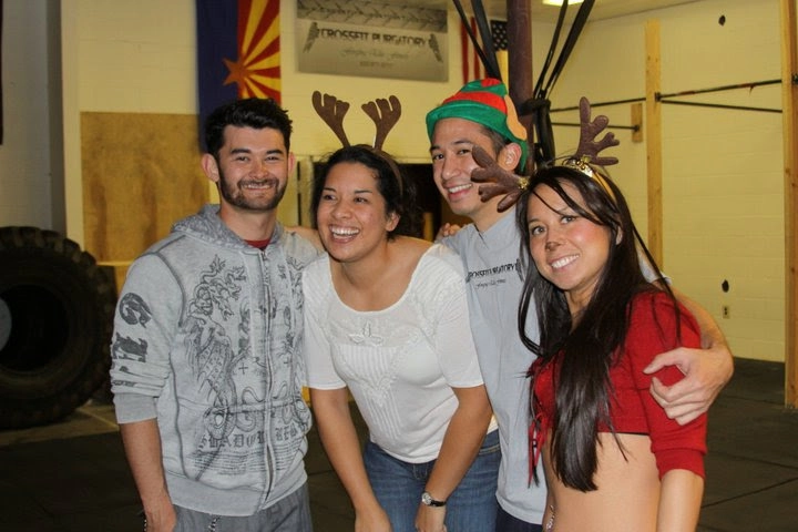 Christmas WOD at CrossFit Purgatory